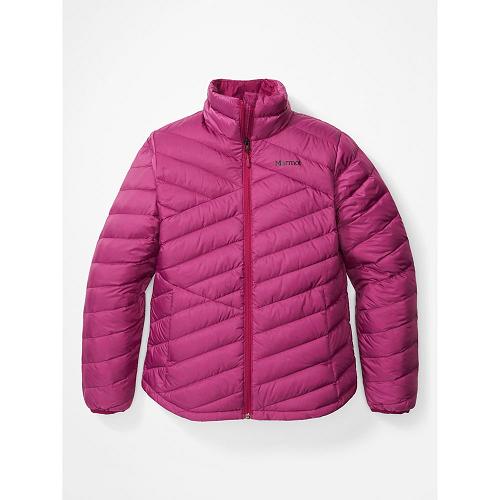 Marmot Highlander Down Jacket For Womens Red IKM194853